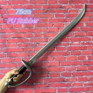 Sabre pirate à garde-coquille dorée