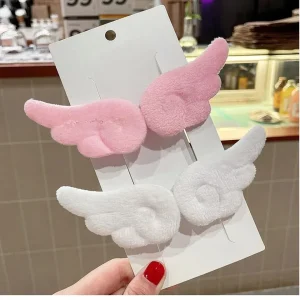 Lot de 2 barrettes à cheveux ailes