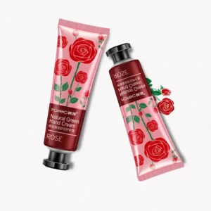 Crème pour les mains à la rose