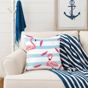 Housse de coussin flamants roses (PROMO -50%) 🦩 Dernière pièce ! 🦩