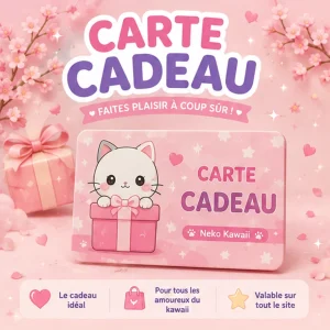 Carte cadeau Neko Kawaii