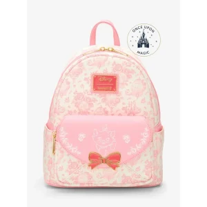 Loungefly Mini Sac à dos Disney Les Aristochats Marie Imprimé Toile – Import US