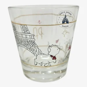 Verre Marie Les Aristochats Disneyland Paris – Tour Eiffel Finitions Dorées Officiel Disney