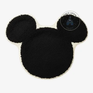 Tapis Sortie de Bain Mickey Mouse Noir et Blanc – Disney Officiel