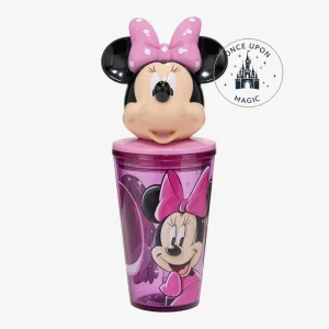 Tumbler Minnie Mouse avec Topper 3D – Disney Officiel Disneyland Paris