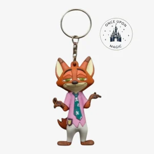 Porte-Clés Nick Wilde Chibi – Zootopie – Disneyland Paris