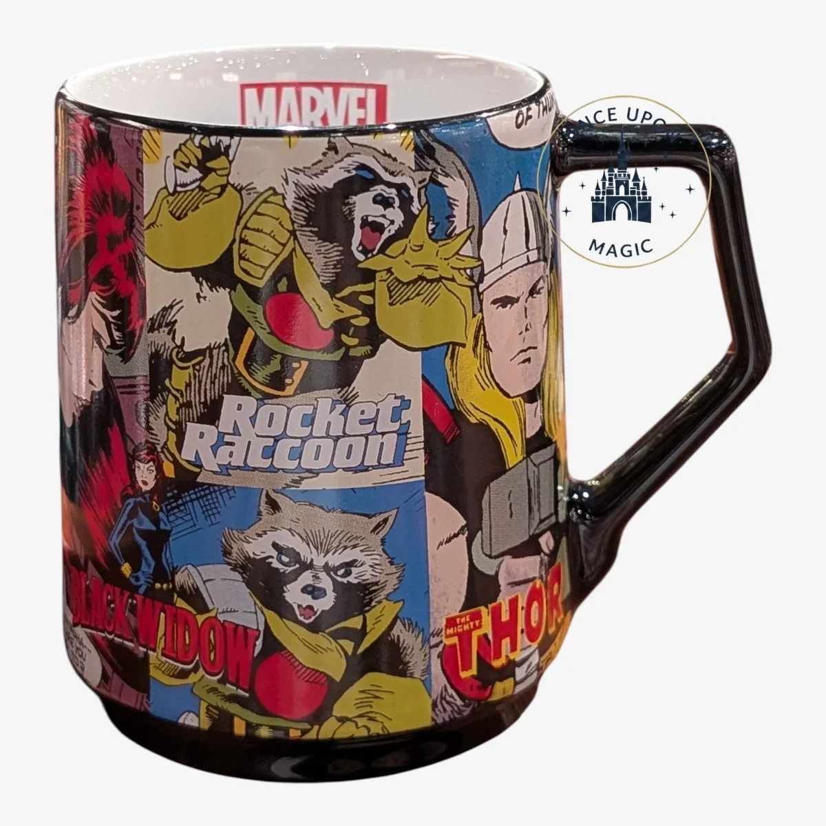 Marvel Comics – Mug "Les Héros Légendaires" Style Vintage | Disneyland Paris
