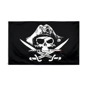 Drapeau Pirate Véritable