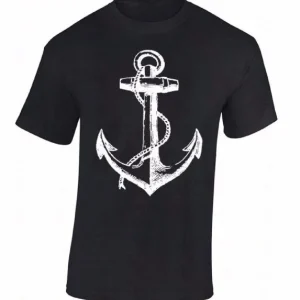 T-Shirt Pirate Ancre Marine